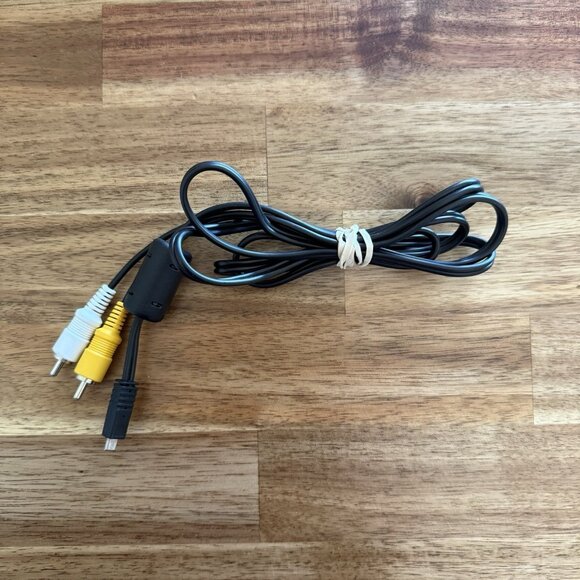 AV A/V USB To RCA Audio / Video Mini B USB Adapter Cable TV & Digital Camera - Picture 1 of 6